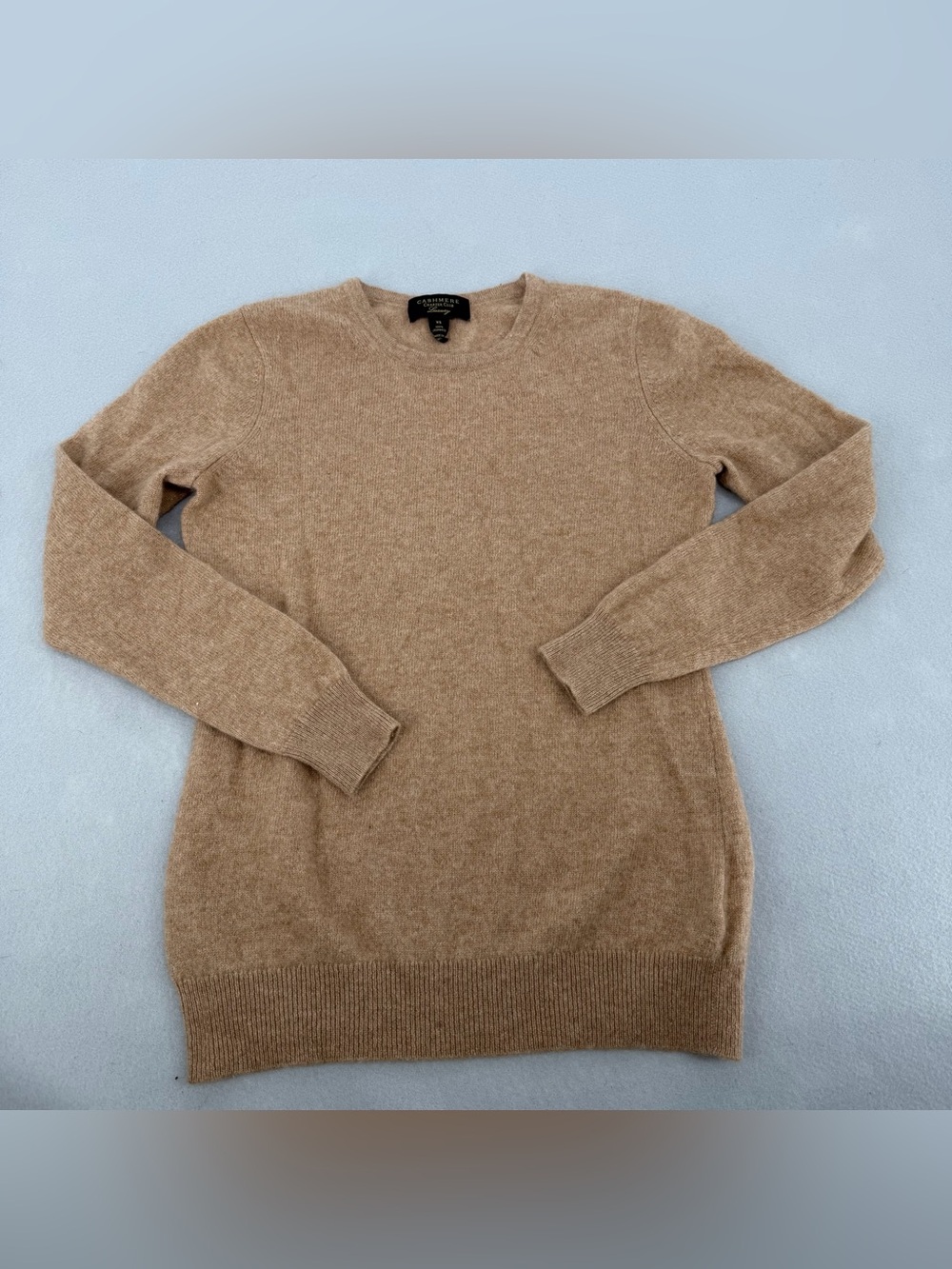 Charter Club 100% Cashmere Brown Sweater XS